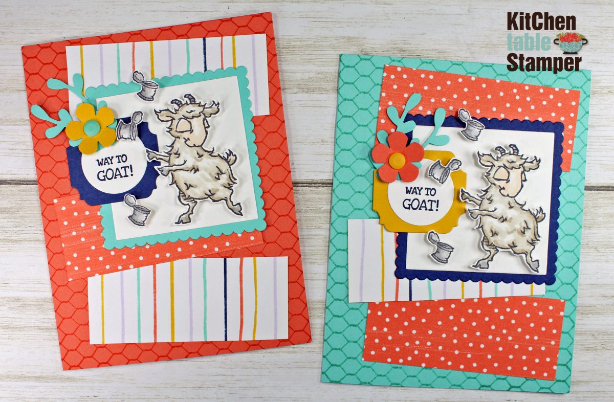 Stampin' Up! Way to Goat