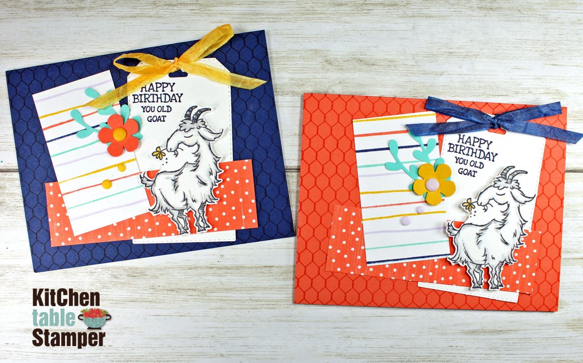 Stampin' Up! Way to Goat