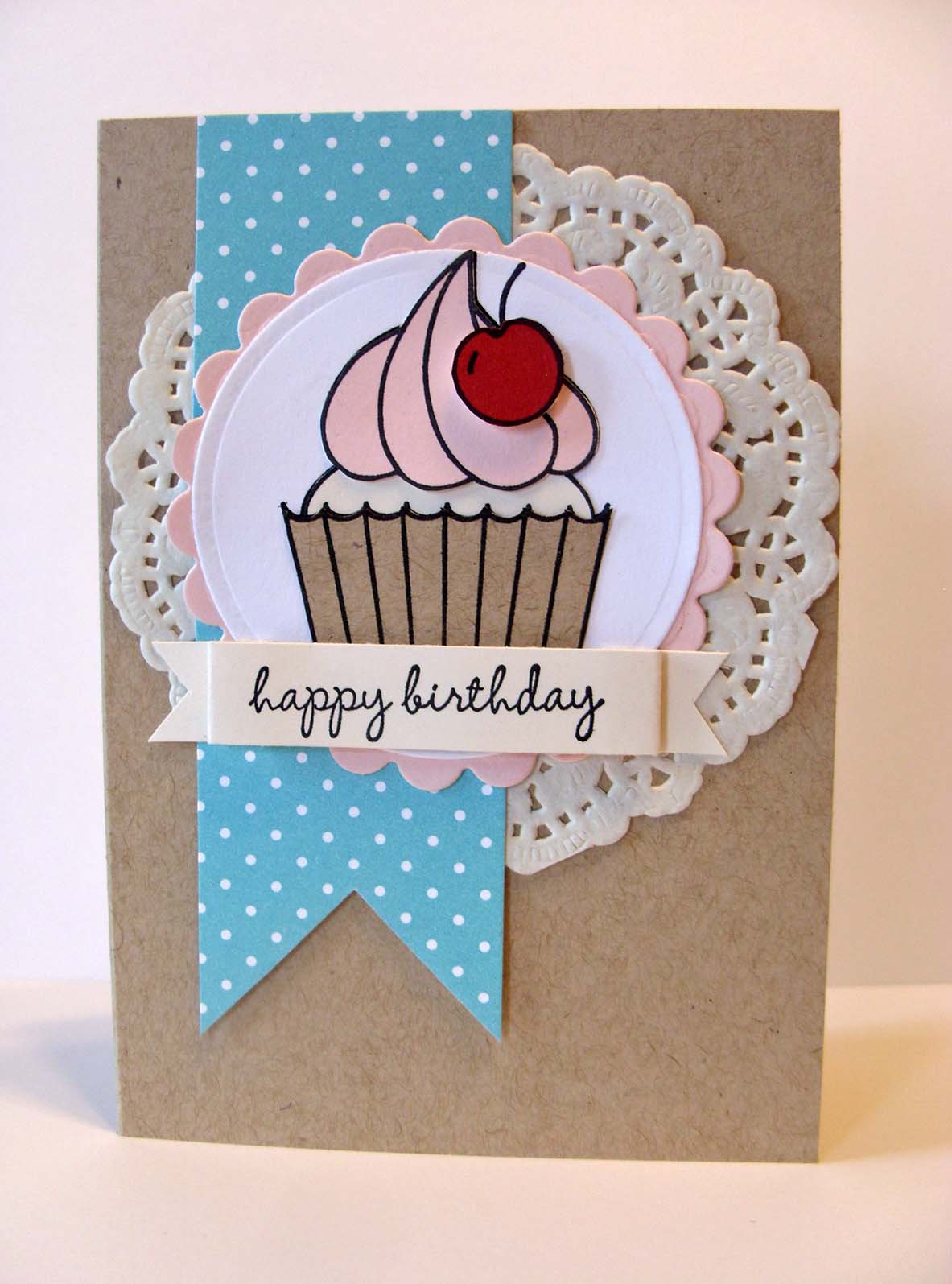 Hey Cupcake Birthday Card