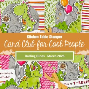 Darling Dinos - Card Club for Cool People