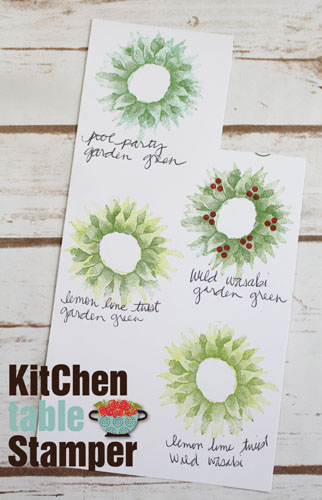 Painted Harvest Christmas Wreath Cookie Tote Tutorial