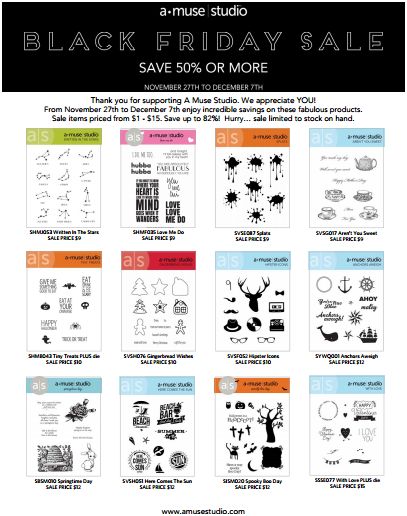 Amuse Stamps Black Friday Sale