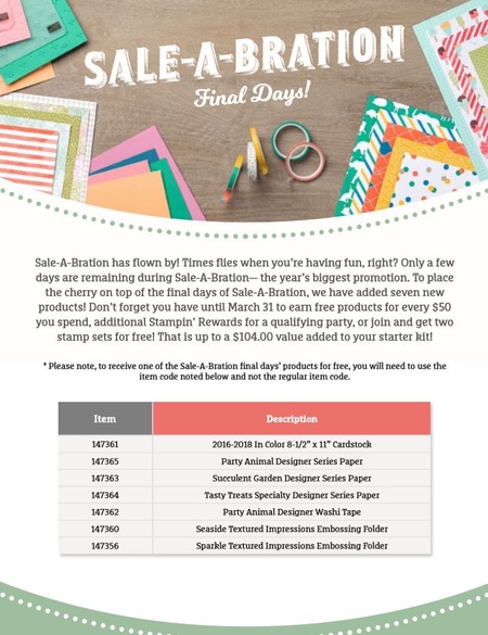 Sale-a-bration