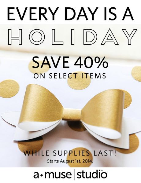 Amuse Studio Holiday Sale