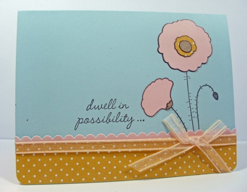 Dwell in Possibility Card Holiday Hoopla Hostess BONUS