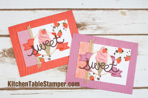 Stampin Up Cool Treats Card Making Tutorial