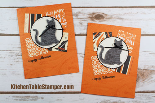 Spooky Cat Halloween Card