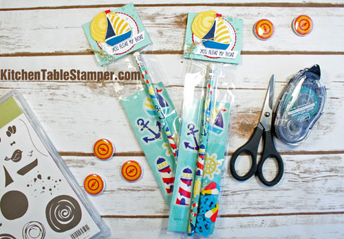 Swirly Bird Treat Bag Tutorial