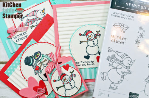Spirited Snowmen Cards and Treats Online Class
