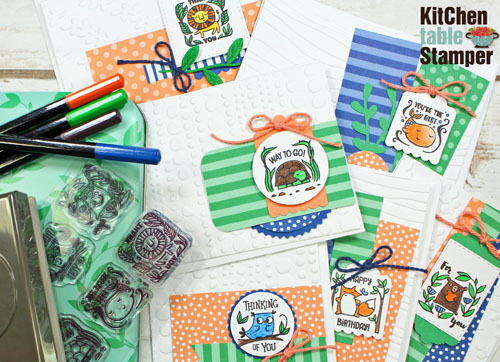 Cute Crew Punch Box Online Card Class