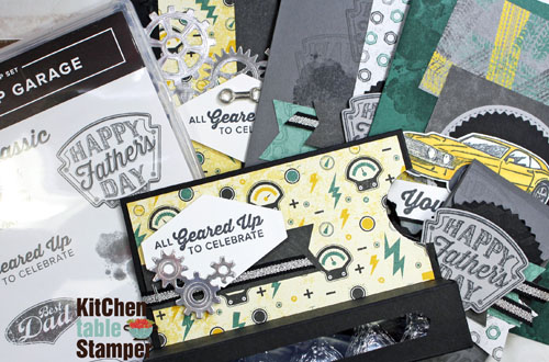 Geared Up Garage Cards and Treats Online Class