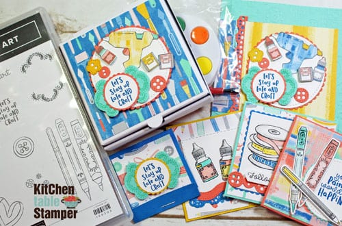 It Starts With Art Cards and Treats Online Class