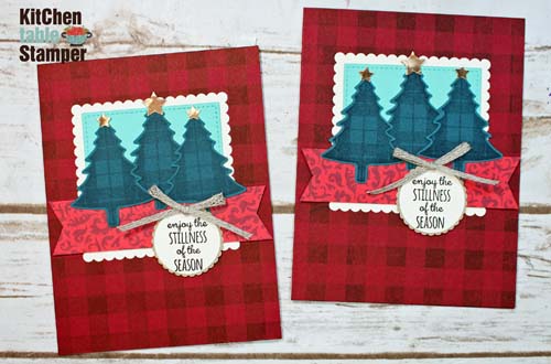 Perfectly Plaid Christmas Card