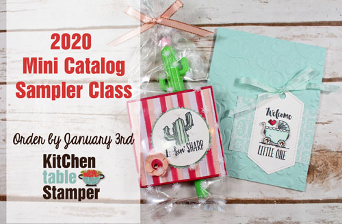 Stampin' Up! January Through June Mini Catalog Paper Share