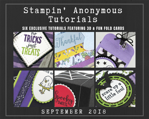 September 2018 Stampin' Anonymous Tutorial