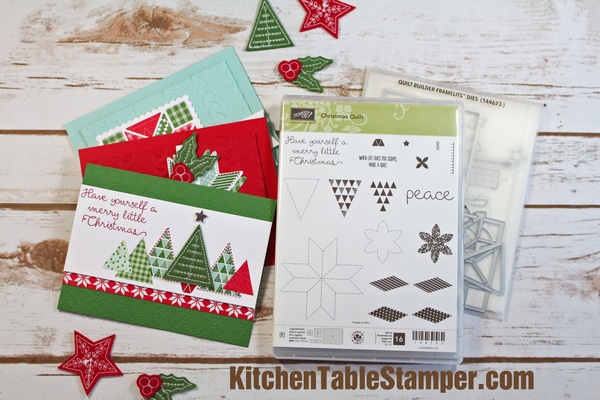 Quilted Christmas Stamp a Stack