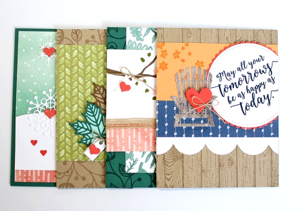 Kitchen Table Stamper Colorful Seasons