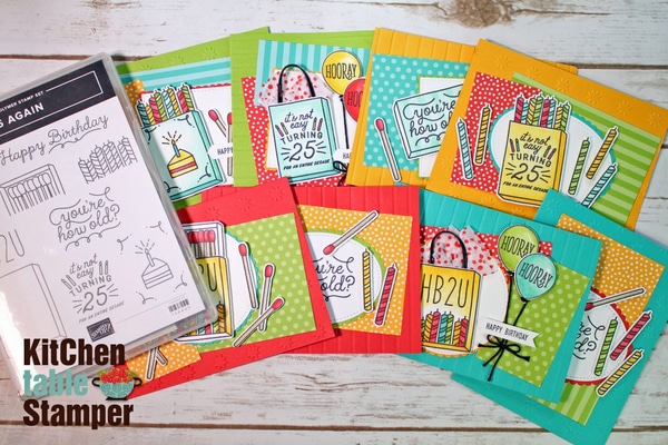 25 Again Birthday Stamp a Stack Online Class