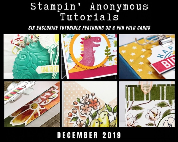 December 2019 Stampin' Anonymous Tutorial