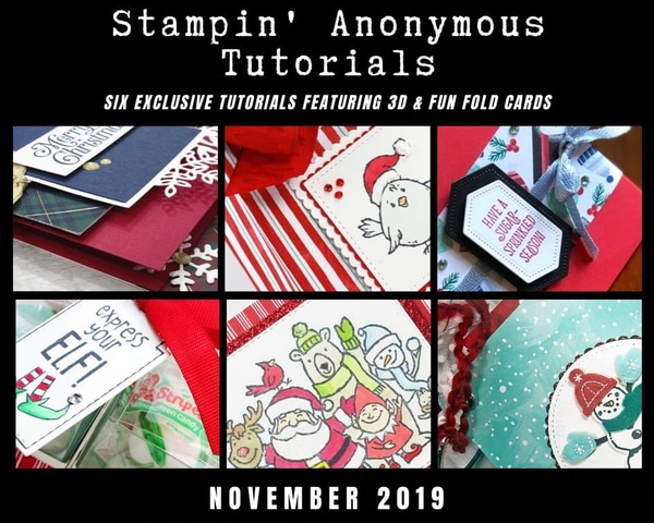 November 2019 Stampin' Anonymous Tutorial