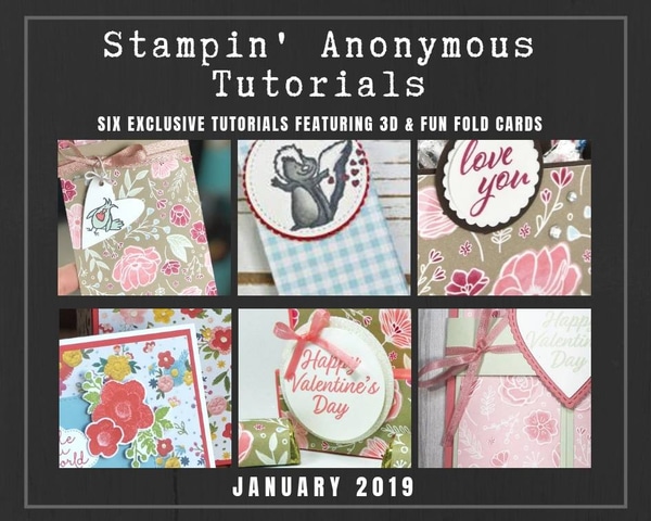 January 2019 Stampin' Anonymous Tutorial
