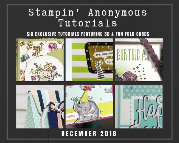December 2018 Stampin' Anonymous Tutorial