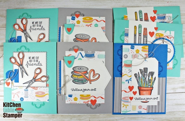 It Starts with Art, We'll Walrus Be Friends Stamp a Stack Class Packet