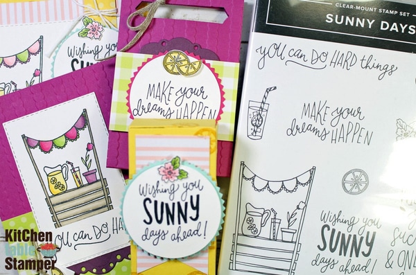 Sunny Days Cards and Treats Online Class