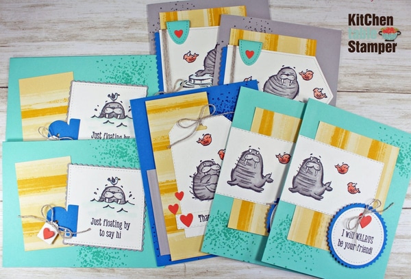 It Starts with Art, We'll Walrus Be Friends Stamp a Stack Class Packet - Image 2