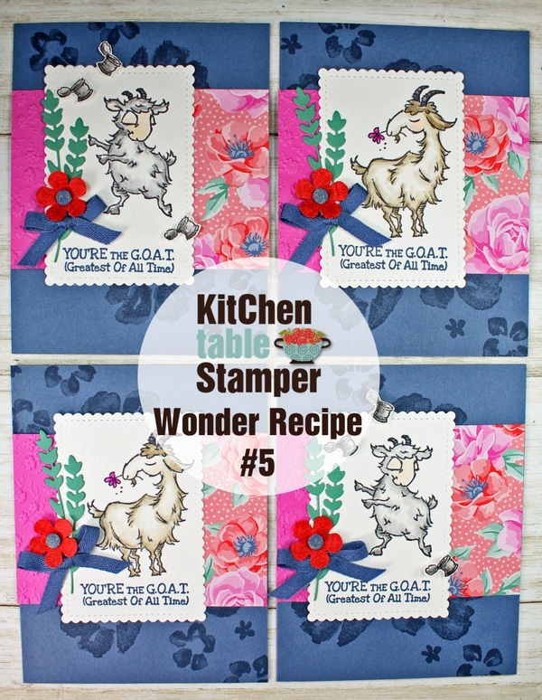Stampin' Up! Way to Goat