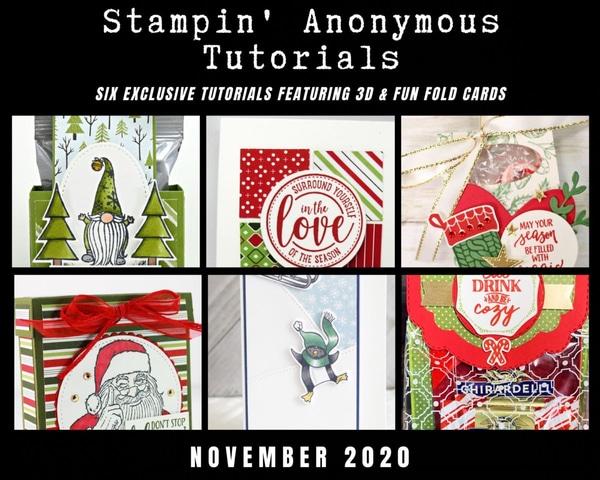 November 2020 Stampin' Anonymous Tutorial