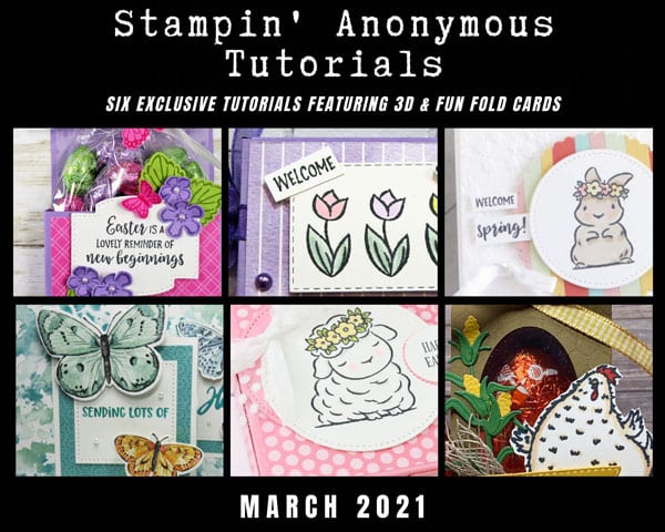 March 2021 Stampin' Anonymous Tutorial
