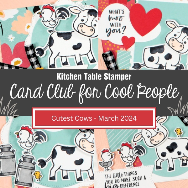 Cutest Cows - Card Club for Cool People