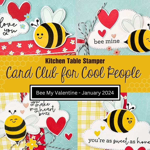 Bee My Valentine - Card Club for Cool People