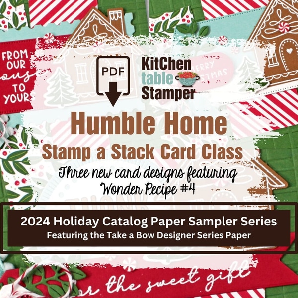 Humble Home Stamp a Stack PDF Card Class