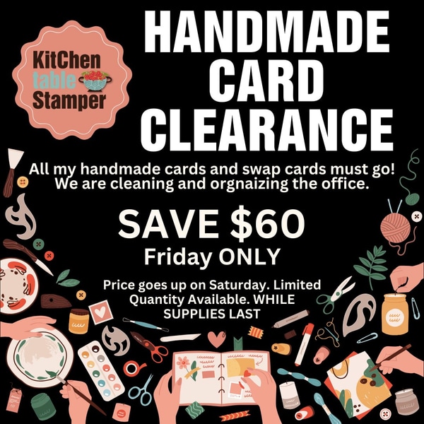 Handmade Card Clearance