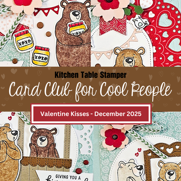 Valentine Kisses - Card Club for Cool People