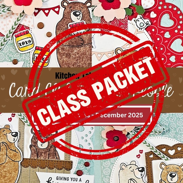 Valentine Kisses - Card Club for Cool People with Class Packet