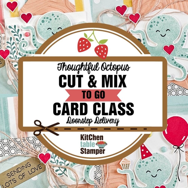 Thoughtful Octopus Cut & Mix Card Class Limited Edition Class Packets