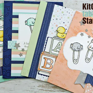 Fastened with Love Baby Cards Online Class