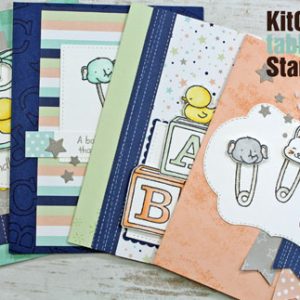 Fastened with Love Baby Cards Online Class