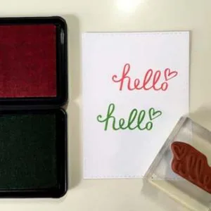 Amuse Ink Pads Apple IADF210 and Lilly Pad IADF512
