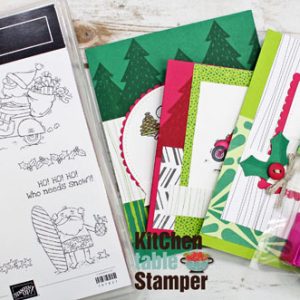So Santa Cards and Treats Online Class