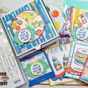 It Starts With Art Cards and Treats Online Class