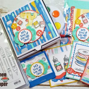It Starts With Art Cards and Treats Online Class