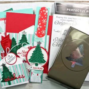 Perfectly Plaid Christmas Cards and Treats Online Class