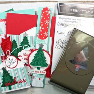 Perfectly Plaid Christmas Cards and Treats Online Class