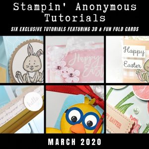 March 2020 Stampin' Anonymous Tutorial