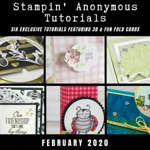 February 2020 Stampin' Anonymous Tutorial