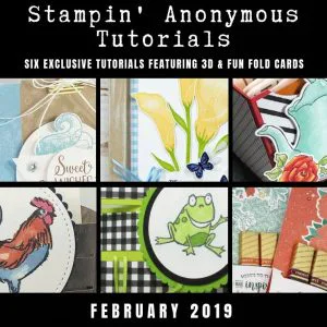 February 2019 Stampin' Anonymous Tutorial